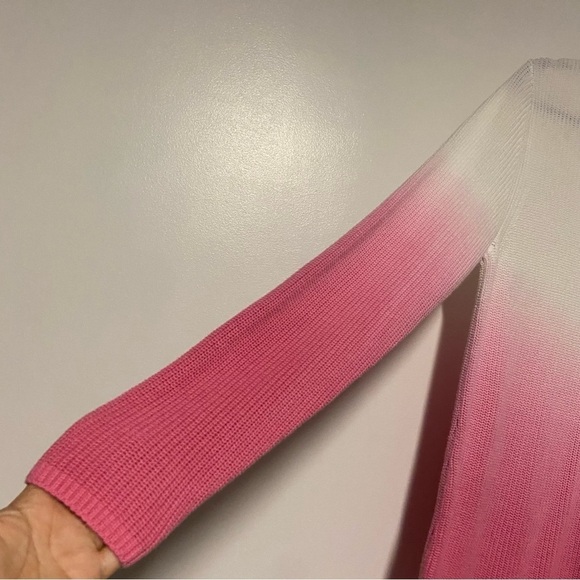 I-N-C Womens Ombre Pullover Cotton Ribbed Sweater Size XXL - Picture 4 of 7